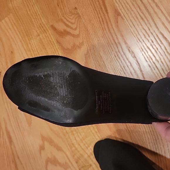 Steve Madden bondage fabric peep toe ipen heel ankle bootie in 8 - Picture 7 of 7